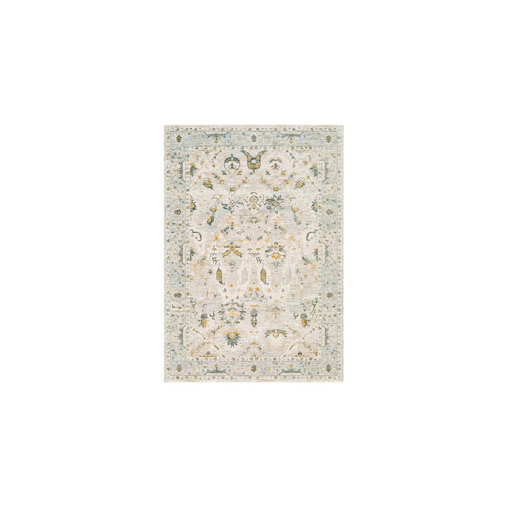 Surya Dresden Off-White Rug 7'10" Round