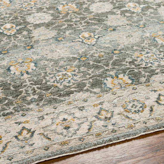 Surya Dresden Deep Teal Rug 2'7" X 4'