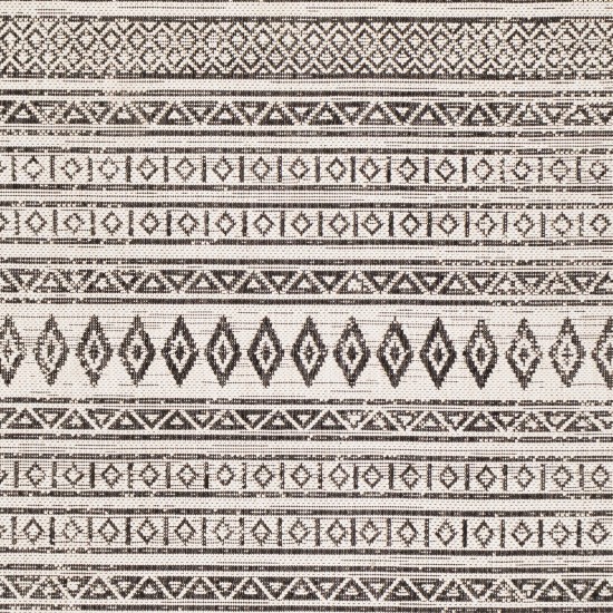 Surya Eagean Rug 4'3" X 5'11" In Black