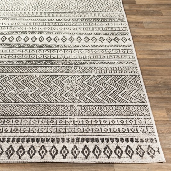 Surya Eagean Rug 6'7" Square In Black