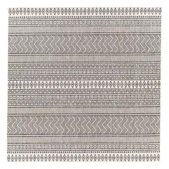 Surya Eagean Rug 7'10" Square In Black