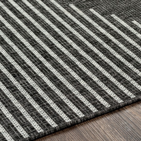 Surya Eagean Rug 2' X 2'11" In Black