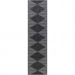 Surya Eagean Rug 2'7" X 12' (Black)