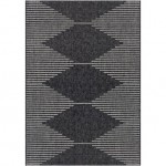 Surya Eagean Rug 4'3" X 5'11" (Black)