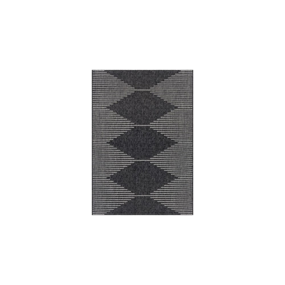 Surya Eagean Rug 4'3" X 5'11" (Black)