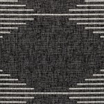 Surya Eagean Rug 6'7" Round (Black)