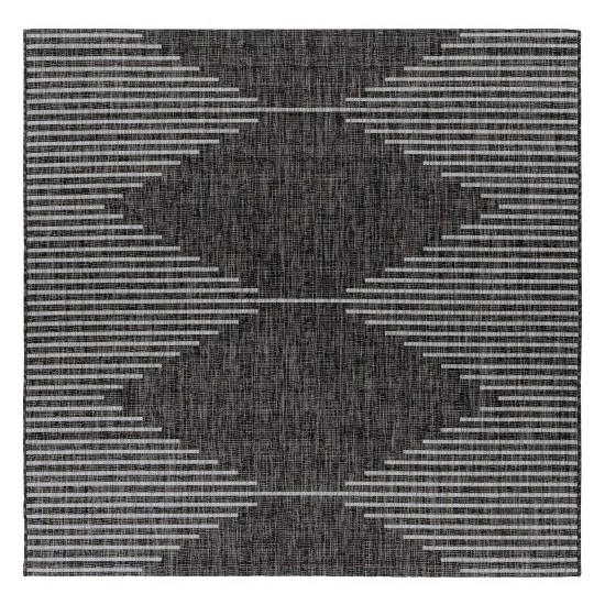 Surya Eagean Rug 6'7" Square (Black)