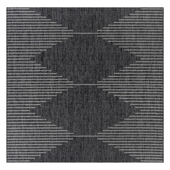 Surya Eagean Rug 7'10" Square (Black)