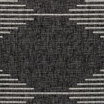 Surya Eagean Rug 7'10" Square (Black)