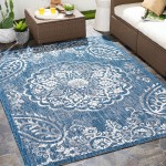 Surya Eagean Rug 2' X 2'11" (Dark Blue)