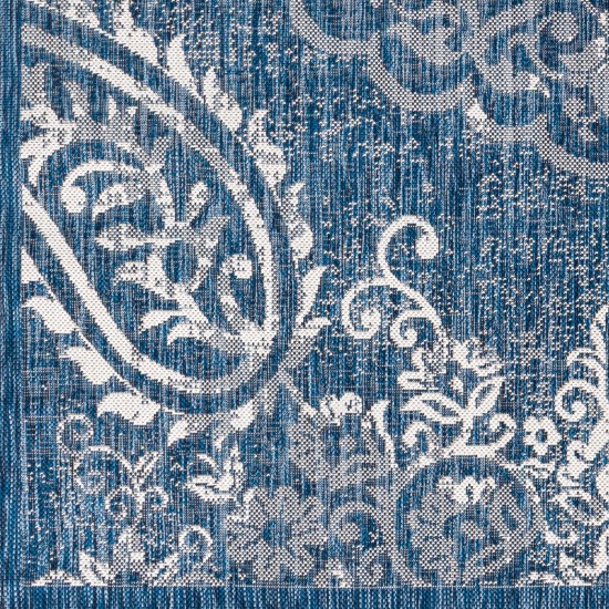 Surya Eagean Rug 2'7" X 12' (Dark Blue)