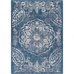 Surya Eagean Rug 5'3" X 7'7" (Dark Blue)