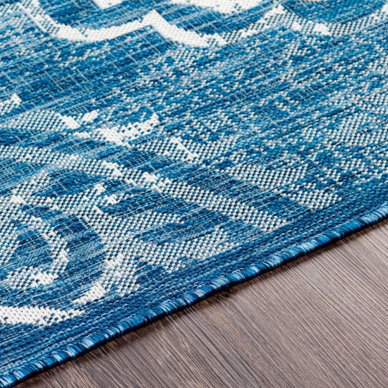 Surya Eagean Rug 6'7" Round (Dark Blue)