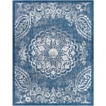 Surya Eagean Rug 7'10" X 10'2" (Dark Blue)