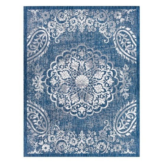 Surya Eagean Rug 7'10" X 10'2" (Dark Blue)