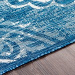 Surya Eagean Rug 7'10" Square (Dark Blue)