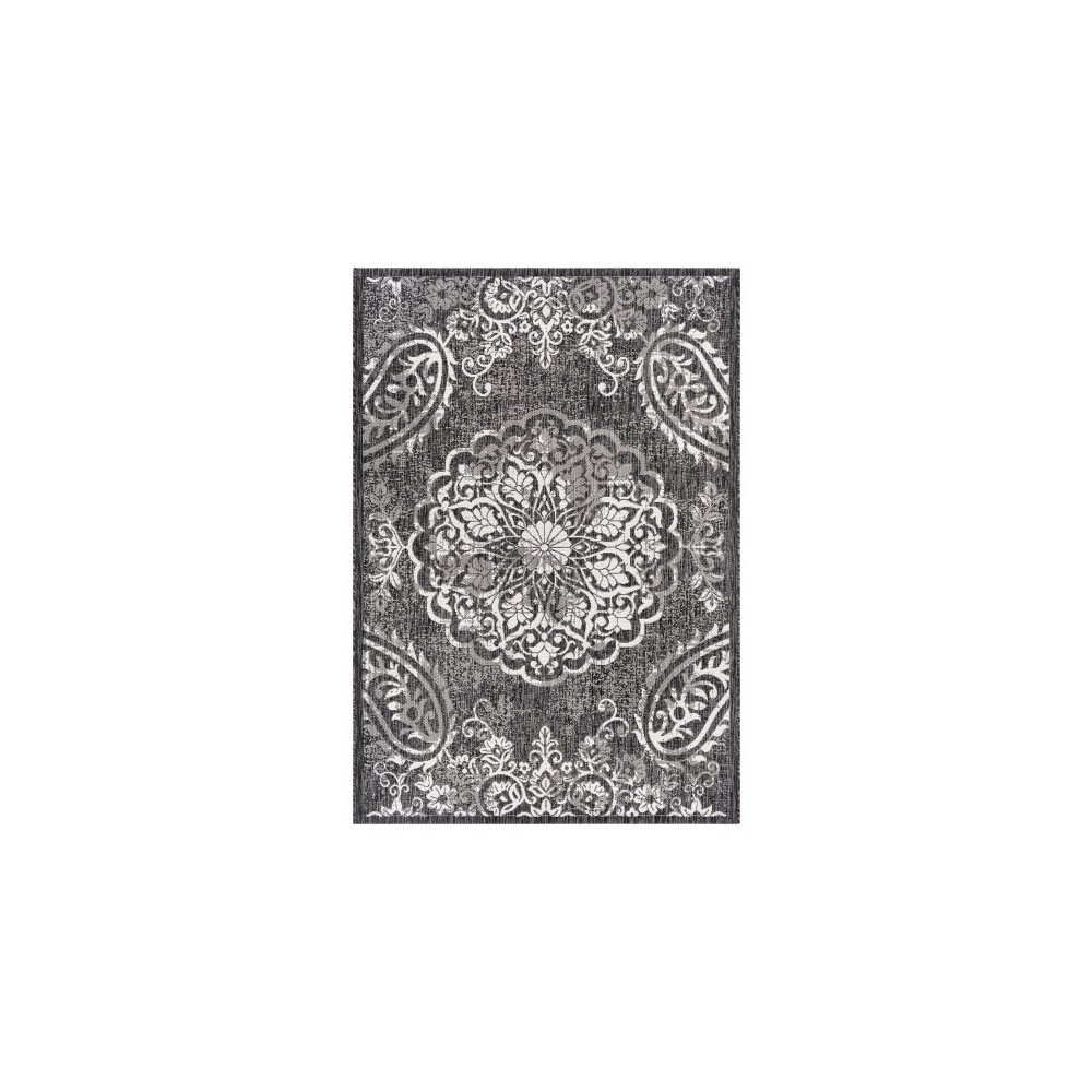 Surya Eagean Rug 2' X 2'11" (Black) Surya Eagean Rug 2' X 2'11" (Black)