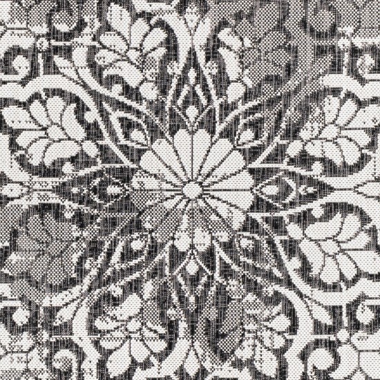 Surya Eagean Rug 2' X 2'11" (Black)