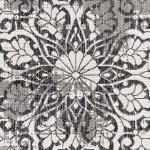Surya Eagean Rug 5'3" X 7'7" (Black & Charcoal)