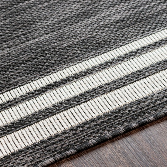 Surya Eagean Rug 2'7" X 10' - Charcoal