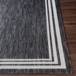 Surya Eagean Rug 7'10" X 10' Oval - Charcoal
