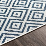 Surya Eagean Rug 5'3" X 7'7" (Dark Blue & Denim)