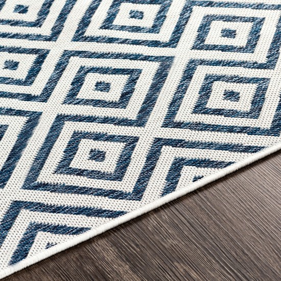 Surya Eagean Rug 5'3" X 7'7" (Dark Blue & Denim)