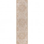 Surya Eagean Tan Rug 2'7" X 12'