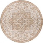 Surya Eagean Tan Rug 7'10" Round