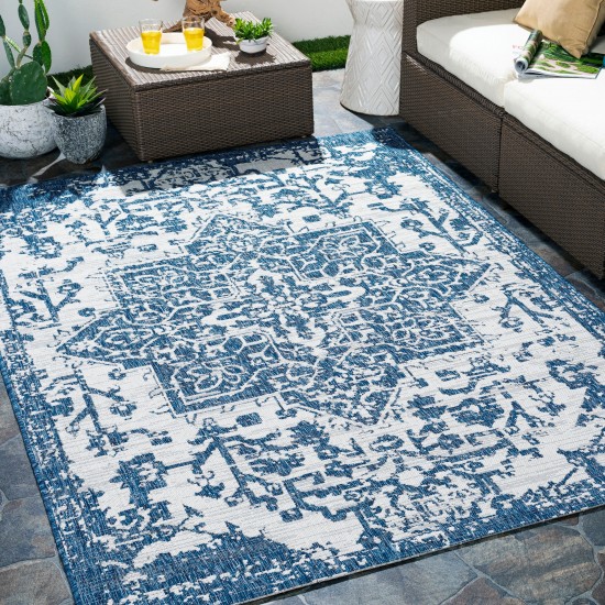 Surya Eagean Rug 10' X 14' (Dark Blue & Denim)