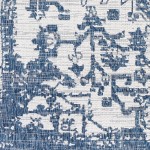 Surya Eagean Rug 2'7" X 10' (Dark Blue & Denim)