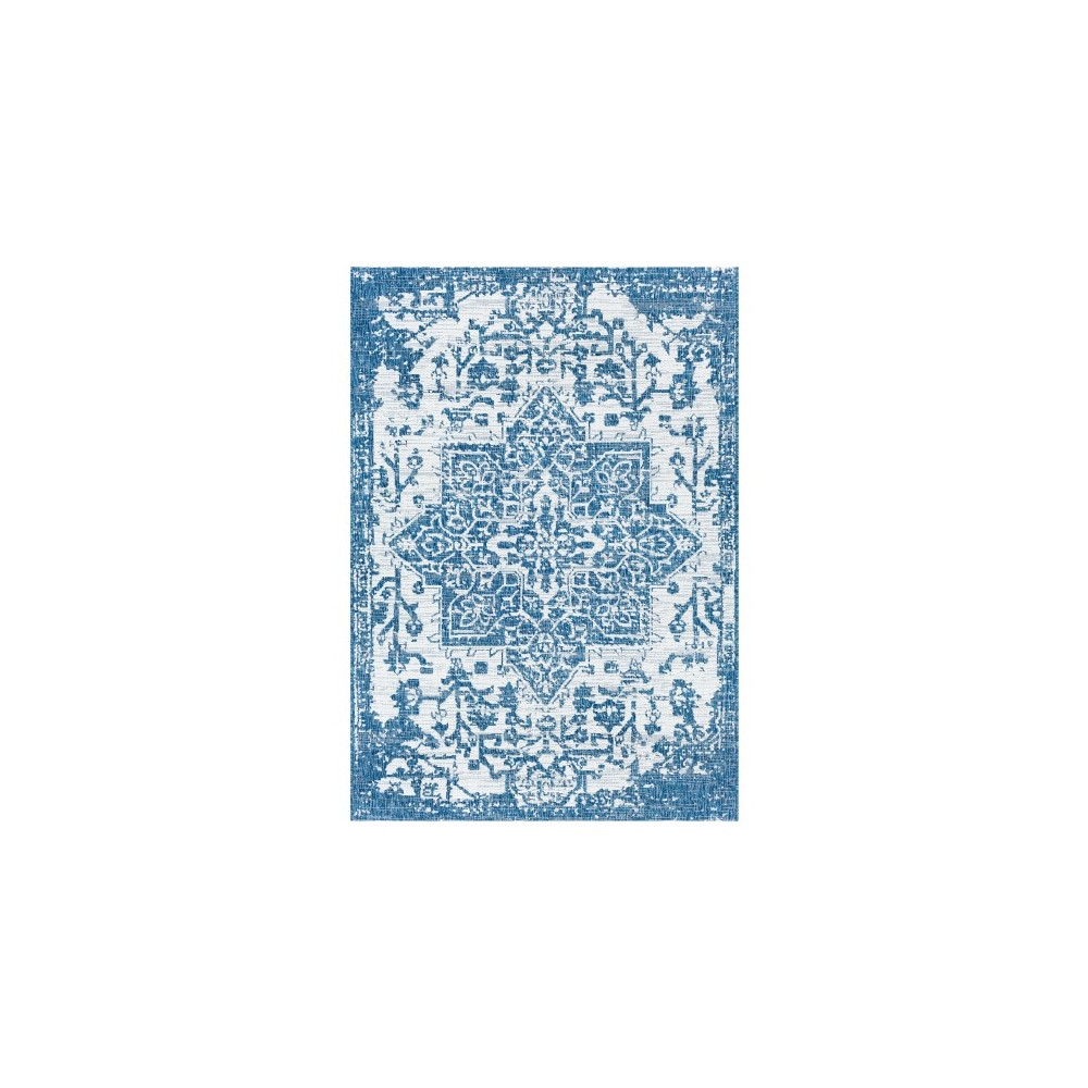 Surya Eagean Rug 4'3" X 5'11" (Dark Blue & Denim)