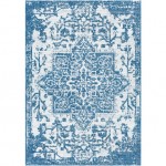 Surya Eagean Rug 6'7" X 9' (Dark Blue & Denim)