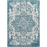 Surya Eagean Teal Rug 2' X 2'11"