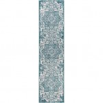 Surya Eagean Teal Rug 2'7" X 10'