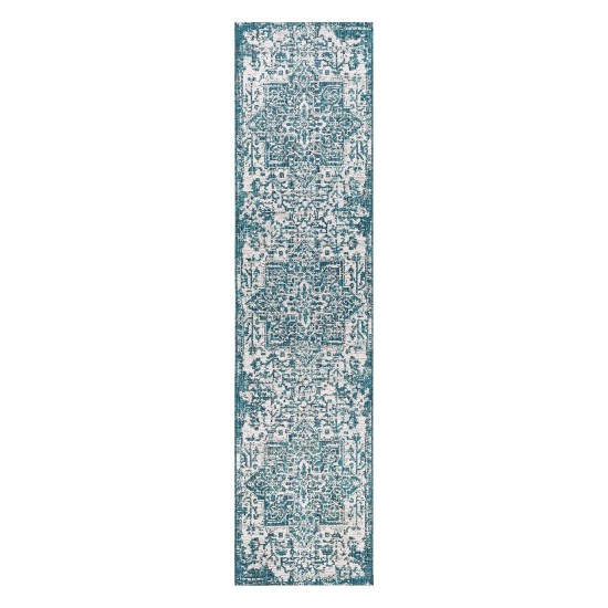 Surya Eagean Teal Rug 2'7" X 10'