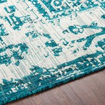 Surya Eagean Teal Rug 2'7" X 12'