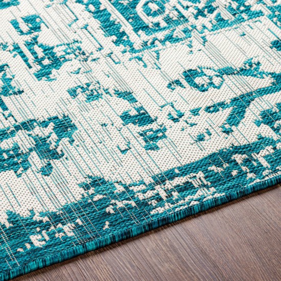 Surya Eagean Teal Rug 2'7" X 12'