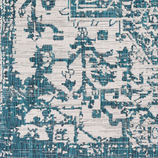 Surya Eagean Teal Rug 2'7" X 12'