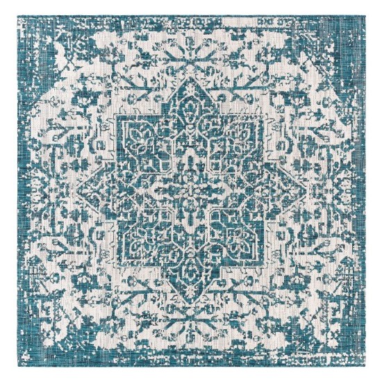 Surya Eagean Teal Rug 6'7" Square