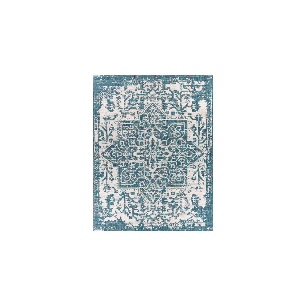 Surya Eagean Rug 7'10" X 10'2" (Teal & Black)