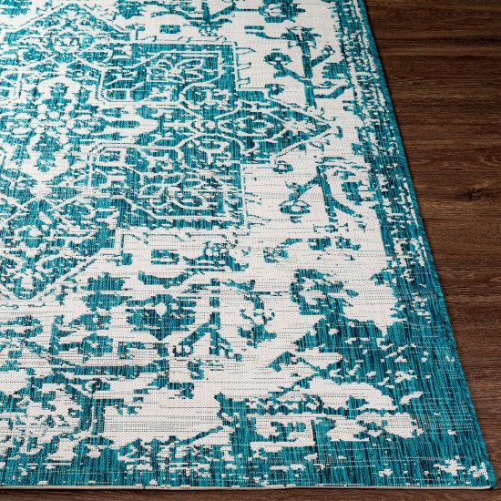 Surya Eagean Rug 7'10" X 10'2" (Teal & Black)