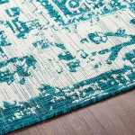 Surya Eagean Rug 7'10" X 10'2" (Teal & Black)