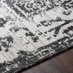 Surya Eagean Black Rug 7'10" Square