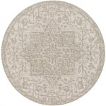 Surya Eagean Gray Rug 6'7" Round