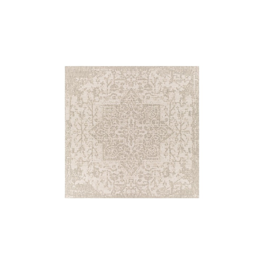 Surya Eagean Gray Rug 6'7" Square Surya Eagean Gray Rug 6'7" Square