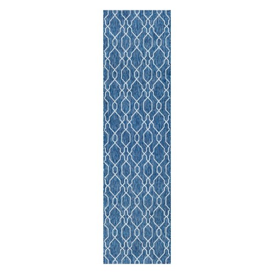 Surya Eagean Dark Blue Rug 2'7" X 10'