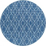 Surya Eagean Dark Blue Rug 5'3" Round