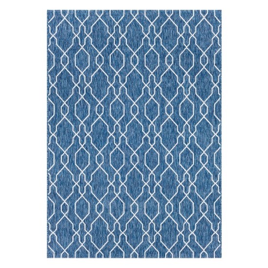 Surya Eagean Dark Blue Rug 6'7" X 9' Oval