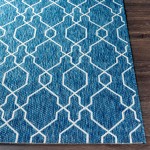 Surya Eagean Dark Blue Rug 6'7" X 9' Oval